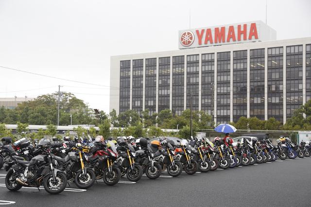 画像1: 悪天候にも関わらず、大勢のMTオーナーが集結!