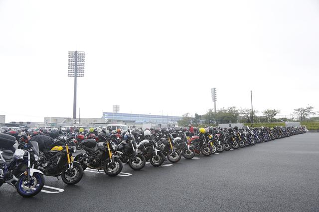 画像4: 悪天候にも関わらず、大勢のMTオーナーが集結!