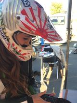 画像: てか、何ともお美しい( °◡͐°)✧ ヘルメットがこんなに似合うとか( ꇐ₃ꇐ )
