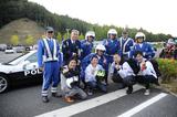 画像: 栃木県警のパレード隊のみなさんと。お!RGTCポーズつくってくれてるノリのいいおまーりさんがいる!