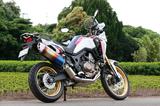 画像: r's gear Honda CRF1000L Africa Twin用 フルエキゾースト ■価格20万7000円(チタン・サイレンサー)/21万3000円(チタンドラッグブルー・サイレンサー)