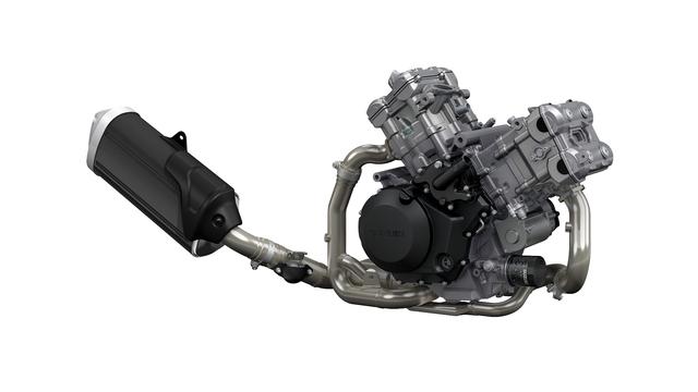 画像: 1,037cc水冷4ストロークDOHCV型2気筒エンジンは最大トルクに多少変更はあったものの、好評だった特性を維持しながら、ユーロ4に対応している。