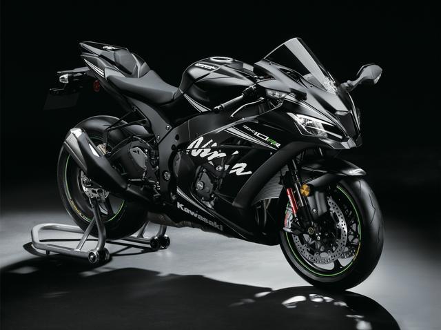 画像: NINJA ZX-10RR 最高出力:200 PS/ 13000 rpm 最大トルク:11 . 57 kg-m 発表:2016年10月(インターモト) 価格未定 発売:2017年6月上旬