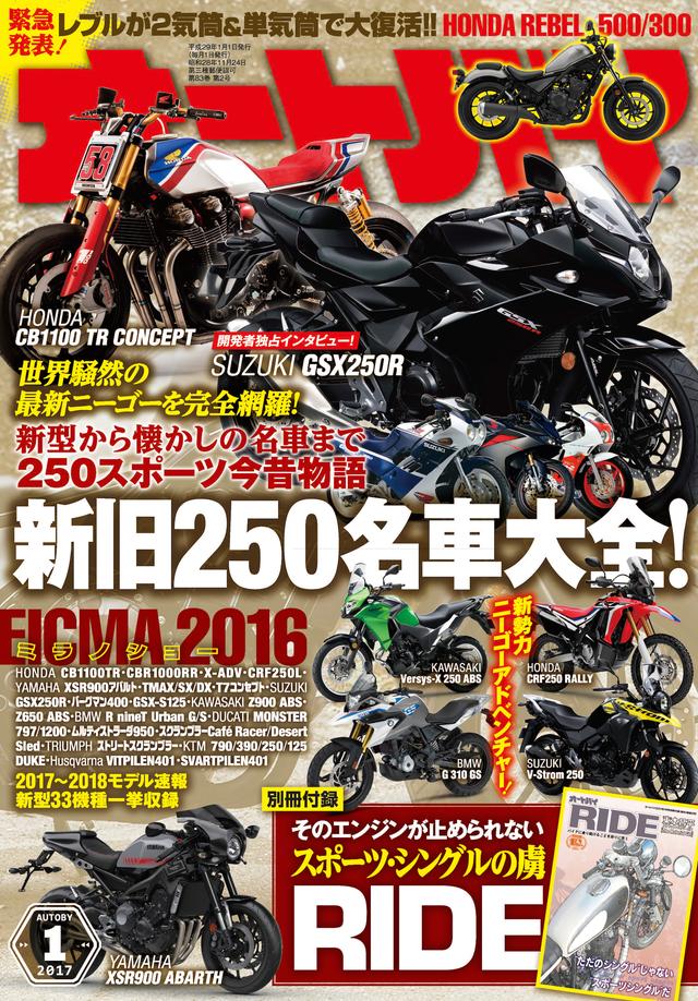画像: 250クラスの大特集を掲載! ミラノショー登場モデルの詳報も!