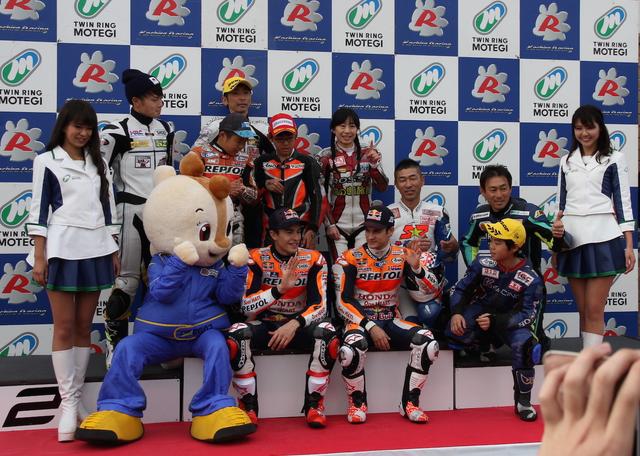 画像4: イベント内ではレースもCBR250R、GROM、NSF100のレースも開催!