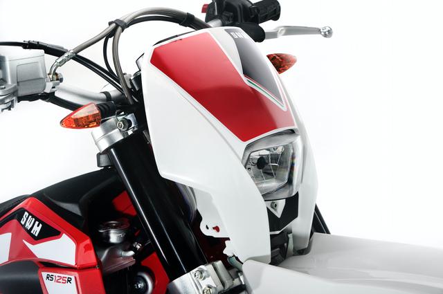 画像11: 上位モデルと同等フレーム 125でも迫力のフルサイズ!