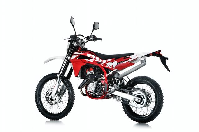 画像5: 上位モデルと同等フレーム 125でも迫力のフルサイズ!