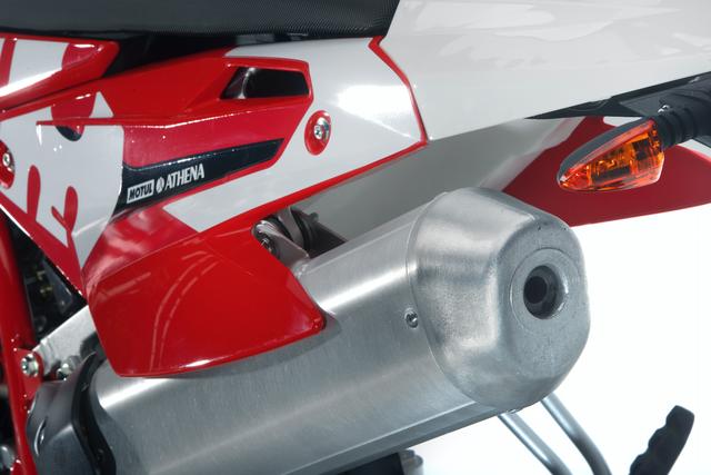 画像17: 上位モデルと同等フレーム 125でも迫力のフルサイズ!