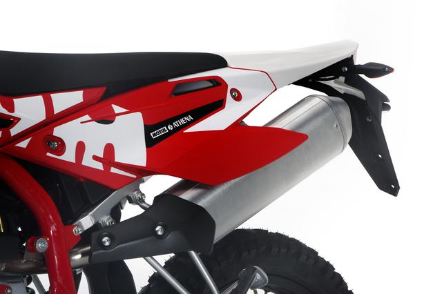 画像13: 上位モデルと同等フレーム 125でも迫力のフルサイズ!