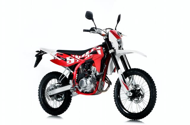 画像2: 上位モデルと同等フレーム 125でも迫力のフルサイズ!