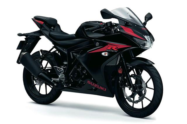 画像: SUZUKI GSX-R125 ABS ソリッドブラック50%グロス