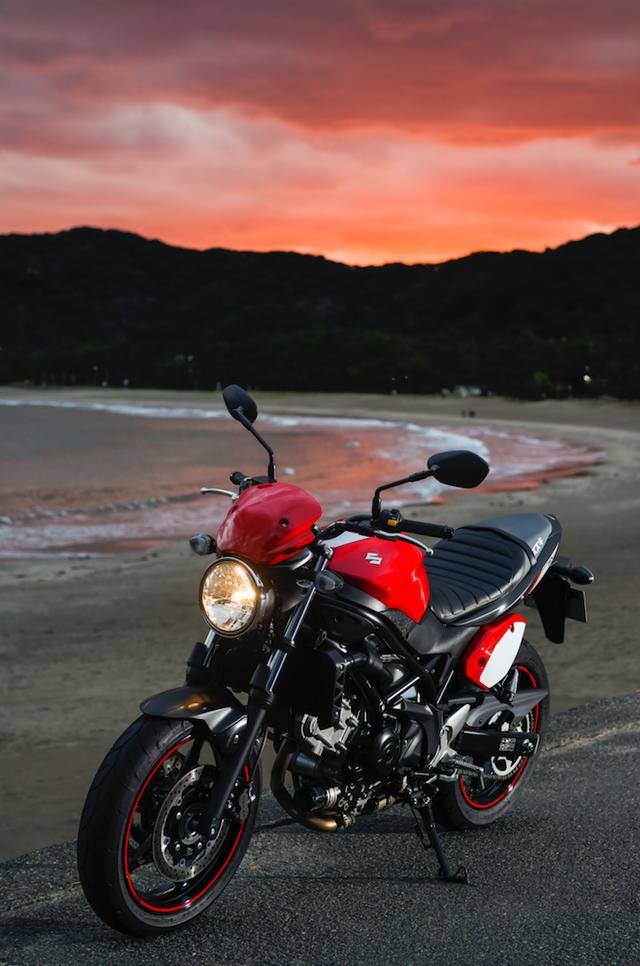 画像4: 新発売のオプションを装備したSV650カスタムでツーリング