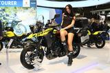 画像1: SUZUKI V-Strom250 水冷4ストロークSOHC2バルブ並列2気筒エンジン