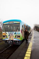 画像: 写真は翌日乗った「ONE PIECE」列車です