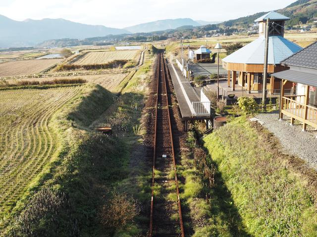 画像: こちらの駅は未だ不通となっています