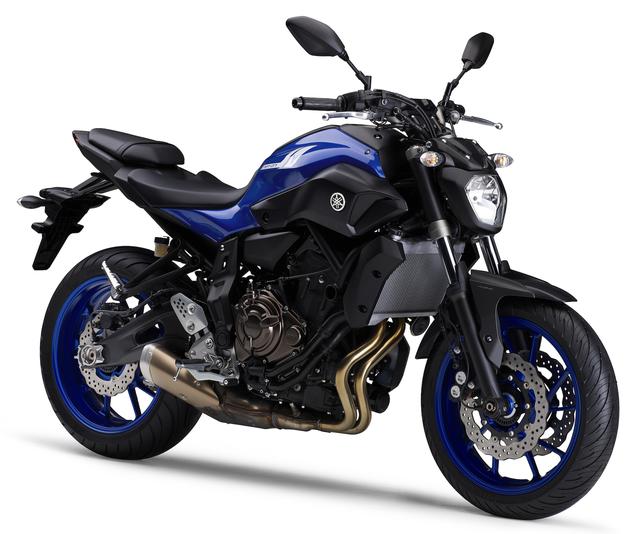 画像1: YAMAHA MT-07A(ディープパープリッシュブルーメタリックC)