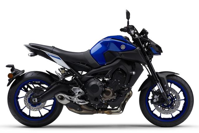 画像: YAMAHA MT-09 ABS (ディープパープリッシュブルーメタリックC)