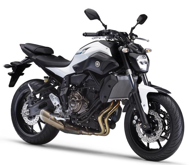 画像1: YAMAHA MT-07(ブルーイッシュホワイトパール1)
