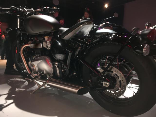 画像5: トライアンフのニューモデル発表会に行ったよ(福山理子)