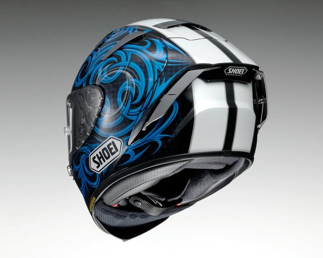画像2: SHOEI X-Fourteen KAGAYAMA5(BLUE/BLACK)