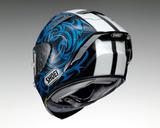 画像2: SHOEI X-Fourteen KAGAYAMA5(BLUE/BLACK)