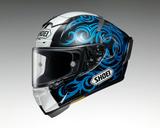 画像1: SHOEI X-Fourteen KAGAYAMA5(BLUE/BLACK)