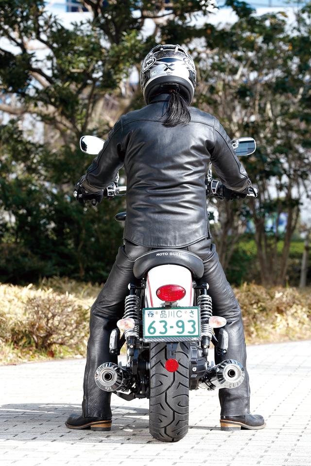 画像2: ライディングポジション(身長:176㎝ 体重:68㎏)