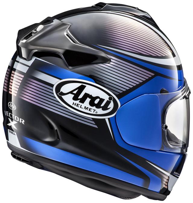 画像: Arai VECTOR-X TOUGH(ブルー)