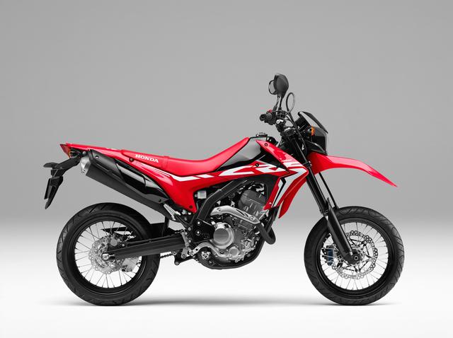 画像: モタード仕様の「CRF250M」も熟成