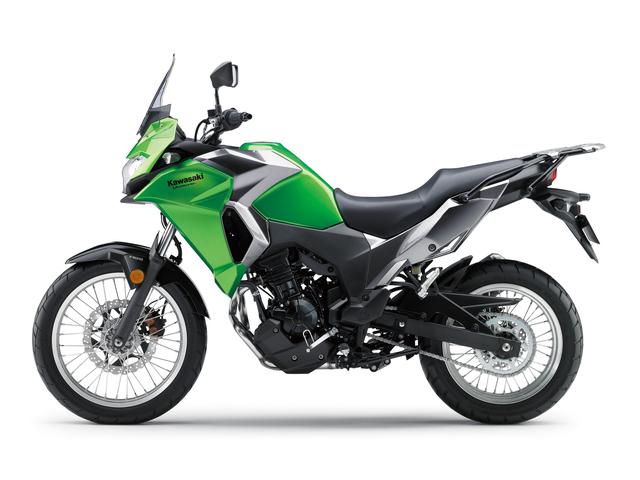 画像3: KAWASAKI VERSYS-X 250 ABS(キャンディライムグリーン×メタリックグラファイトグレー) ■税込価格:62万9640円 ■発売予定日:2017年4月15日