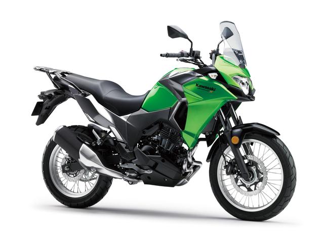 画像1: KAWASAKI VERSYS-X 250 ABS(キャンディライムグリーン×メタリックグラファイトグレー) ■税込価格:62万9640円 ■発売予定日:2017年4月15日