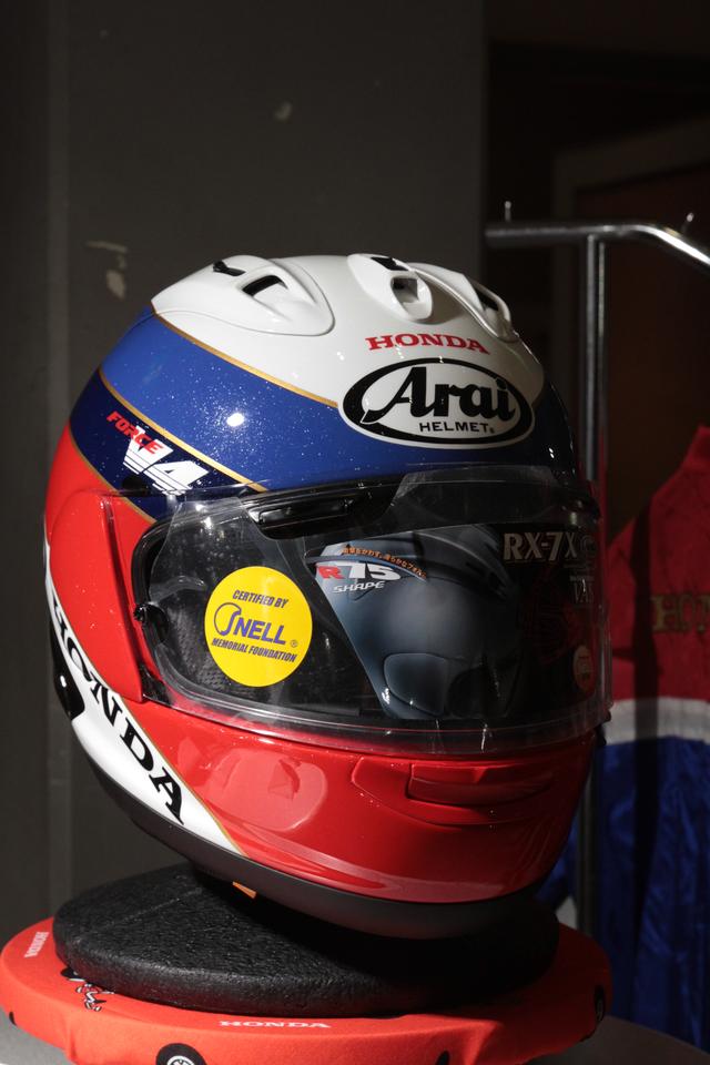 画像1: ホンダのアパレル品発表会で、新作ヘルメット登場!