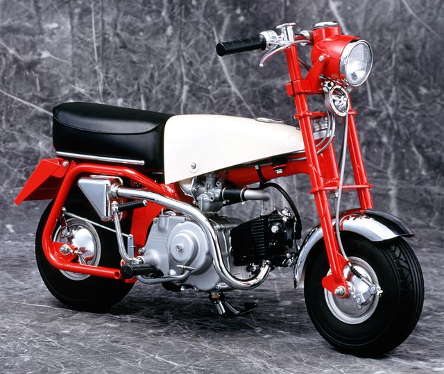 画像: 「多摩テック」の乗り物として登場した、HONDA モンキーZ100(1961年)