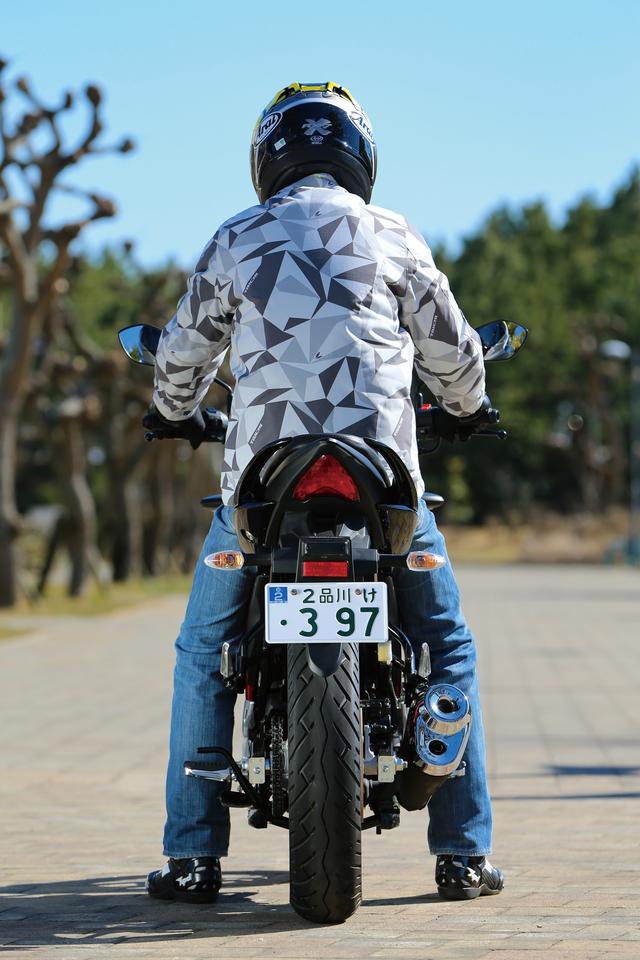 画像2: RIDING POSITION(ライダー 身長:176cm 体重:60kg)