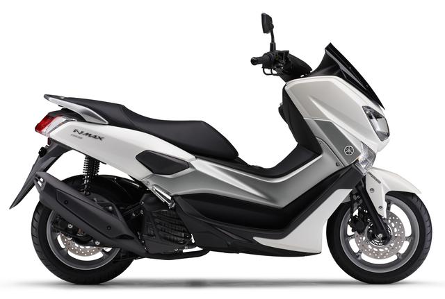 画像: YAMAHA NMAX150(ホワイトメタリック6) ■税込価格:37万8000円