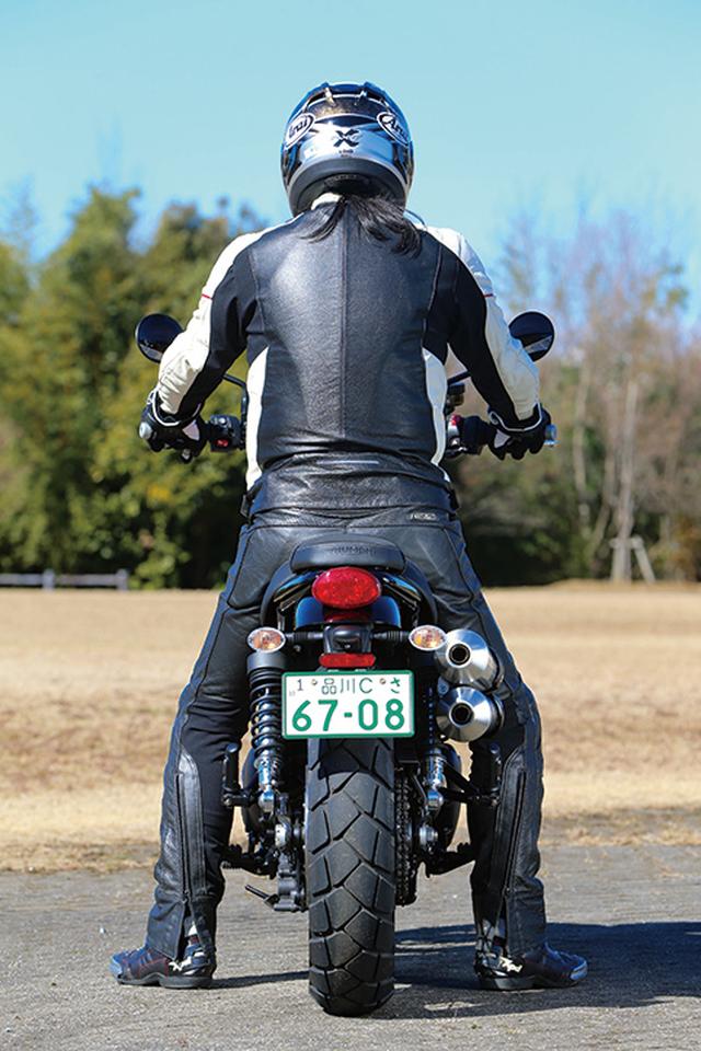 画像2: RIDING POSITION(身長:176㎝ 体重:68㎏)