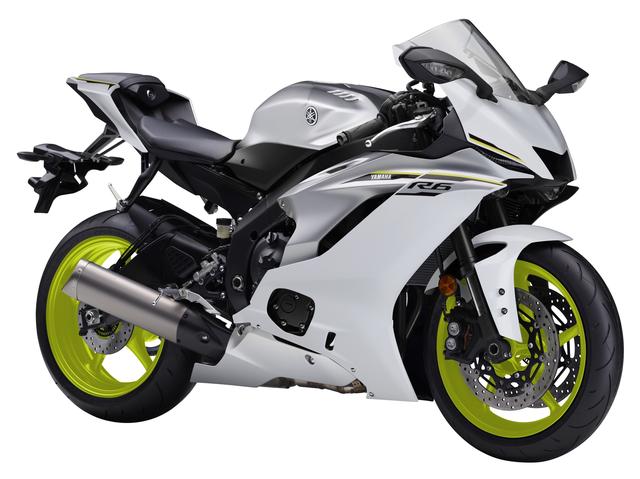 画像: YAMAHA YZF-R6(2017年モデル・オーストラリア仕様) ■カラー:ブルーイッシュホワイトパール1 ■税込価格:156万6000円 ■発売時期:2017年7月上旬を予定