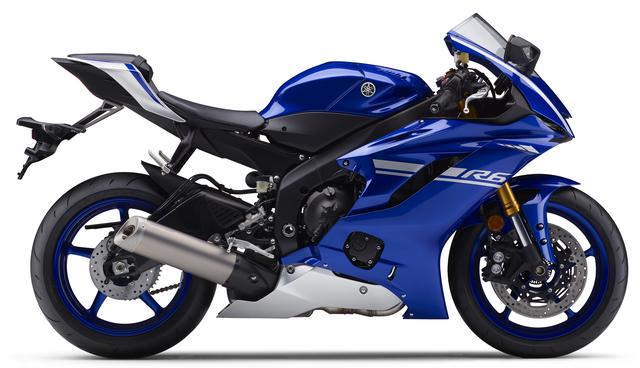 画像1: YAMAHA YZF-R6(ディープパープリッシュブルーメタリックC)