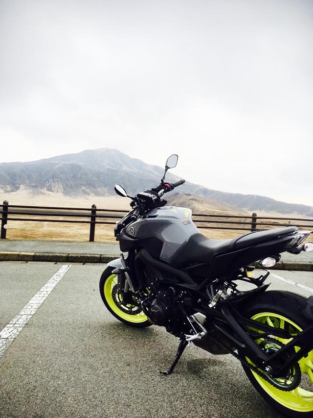 画像: フルモデルチェンジしたばかりの、ヤマハのMT-09に乗ってきたよ!(福山理子)
