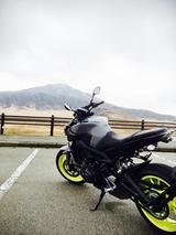 画像: フルモデルチェンジしたばかりの、ヤマハのMT-09に乗ってきたよ!(福山理子)