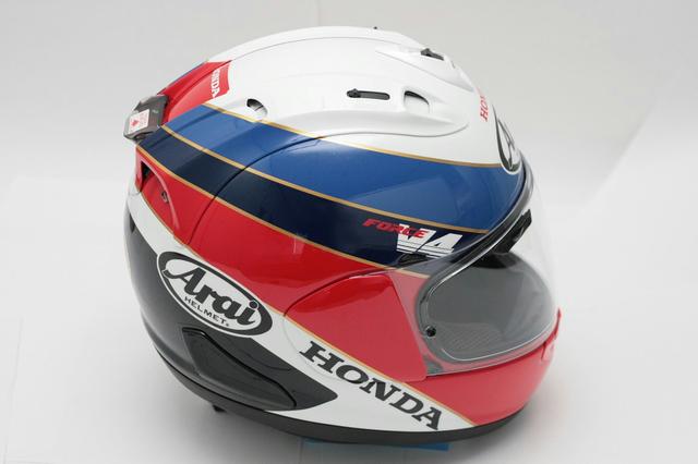 画像: 帽体は、AraiのRX-7Xをチョイス。
