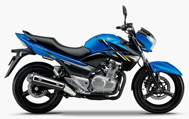 画像: SUZUKI GSR250(トリトンブルーメタリックNo.2 / パールネブラーブラック)