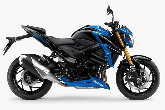 画像: SUZUKI GSX-S750 ABS(グラススパークルブラック/トリトンブルーメタリック) ■税込価格:96万9840円