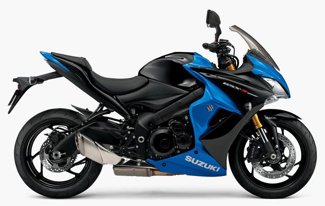 画像: SUZUKI GSX-S1000F ABS(グラススパークルブラック/トリトンブルーメタリック)