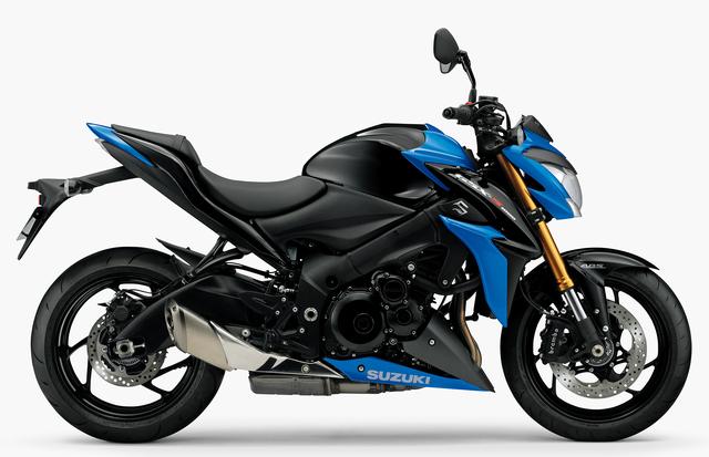 画像: SUZUKI GSX-S1000 ABS(グラススパークルブラック/トリトンブルーメタリック)