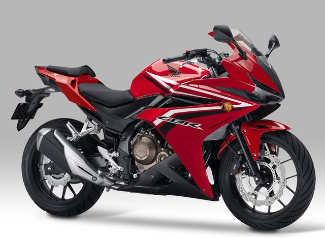 画像: CBR400Rの新色は「ヴィクトリーレッド」「パールグレアホワイト」