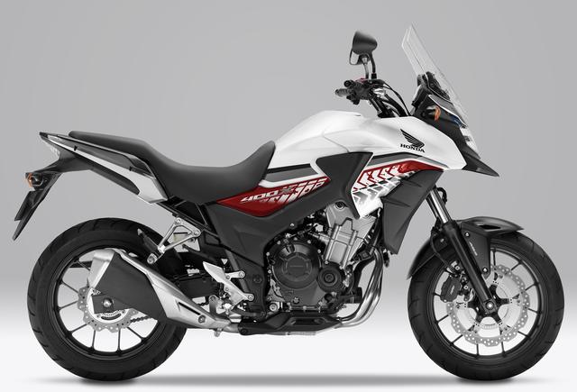 画像: HONDA 400X(パールサンビームホワイト)