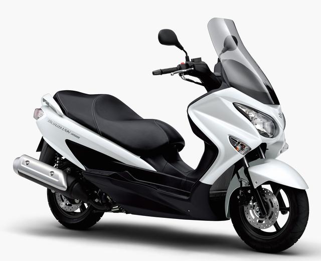 画像1: SUZUKI バーグマン 200(ブリリアントホワイト)
