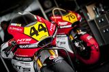 画像: これが日本製moto2マシン、NTS #44がオデンダール 、 #76が尾野のマシンです