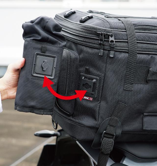 画像6: 様々な用途に対応する万能ツーリングバッグが発売に!